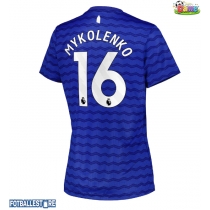 Everton Vitaliy Mykolenko #16 Hjemmedrakt Dame 2025-26 Kortermet